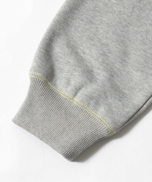 SITRY(シトリー)の「Animal Print Color Scheme Sweat Shirt/オーバーサイズ アニマルロゴ アップリケ 裏起毛 配色 トレーナー スウェット レディース メンズ(スウェット・メンズ・ブラック/ネイビー/グレー・M/L)」の9枚目の写真
