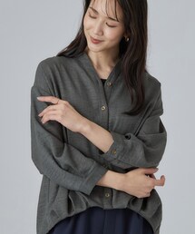SHOO・LA・RUE | 【S-LL】洗濯後しわになりにくい インしてる風シャツ(シャツ/ブラウス)