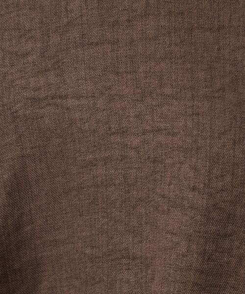 SHOO・LA・RUE（シューラルー）の「【S-LL】洗濯後しわになりにくい インしてる風シャツ（シャツ/ブラウス・レディース・チャコールグレー/ブルー/ライトベージュ/ブラウン系その他・04/03/02/01）」の12枚目の写真