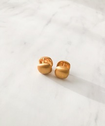 マットヘアラインスクエアピアス