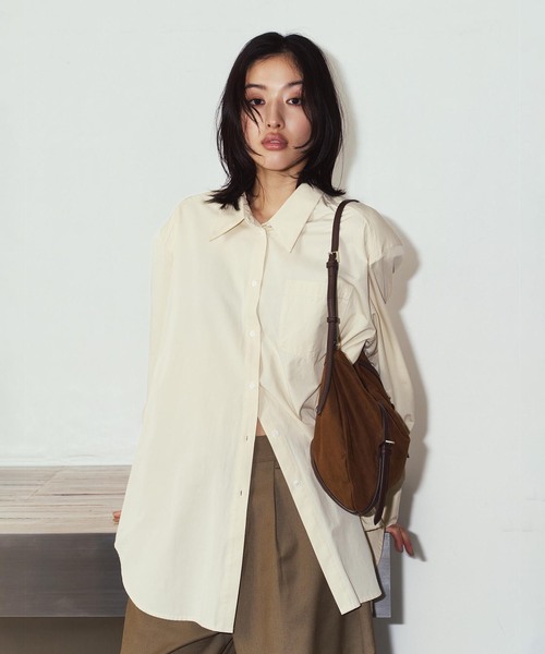 Knuth Marf(クヌースマーフ)の「Knuth Marf / クヌースマーフ suede moon bag(ショルダーバッグ・レディース・ブラウン/カーキ・FREE)」の17枚目の写真