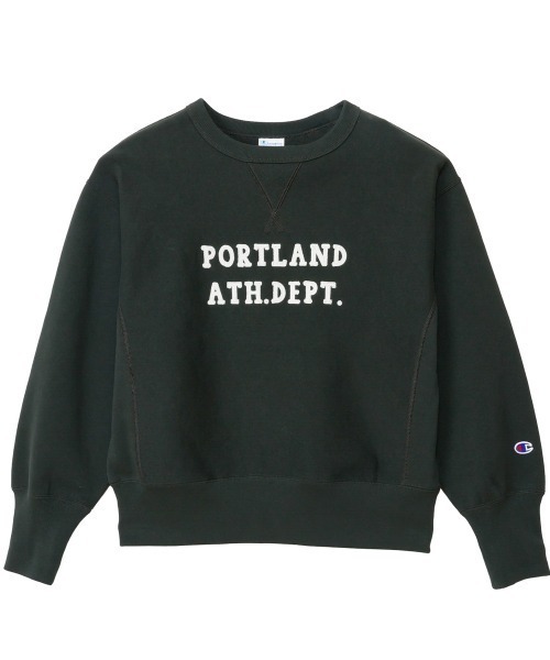 Champion（チャンピオン）の「チャンピオン Champion RW CREW NECK SWEATSHIRT（スウェット・レディース・ダークグレー/ライトグレー/ブラウン/ネイビー・M/L）」の3枚目の写真