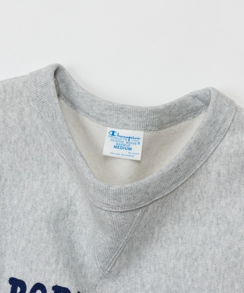 Champion（チャンピオン）の「チャンピオン Champion RW CREW NECK SWEATSHIRT（スウェット・レディース・ダークグレー/ライトグレー/ブラウン/ネイビー・M/L）」の10枚目の写真