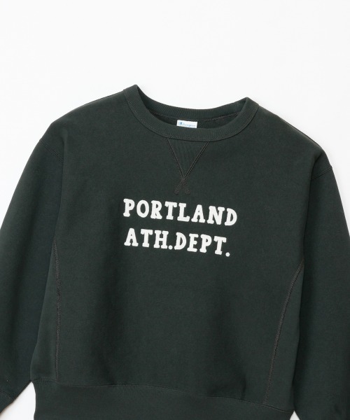 Champion（チャンピオン）の「チャンピオン Champion RW CREW NECK SWEATSHIRT（スウェット・レディース・ダークグレー/ライトグレー/ブラウン/ネイビー・M/L）」の14枚目の写真
