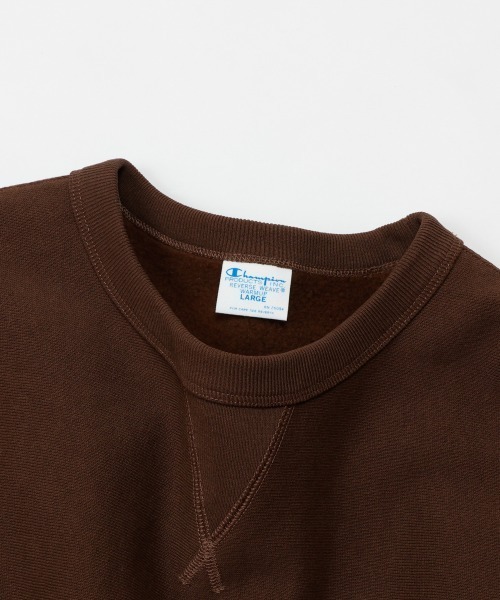 Champion（チャンピオン）の「チャンピオン Champion RW CREW NECK SWEATSHIRT（スウェット・レディース・ダークグレー/ライトグレー/ブラウン/ネイビー・M/L）」の6枚目の写真