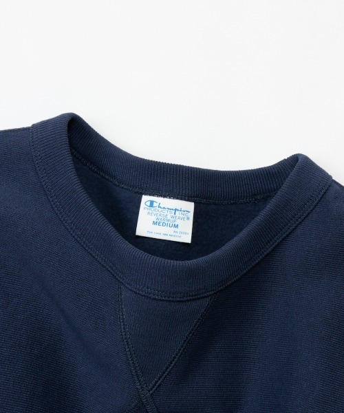 Champion（チャンピオン）の「チャンピオン Champion RW CREW NECK SWEATSHIRT（スウェット・レディース・ダークグレー/ライトグレー/ブラウン/ネイビー・M/L）」の19枚目の写真