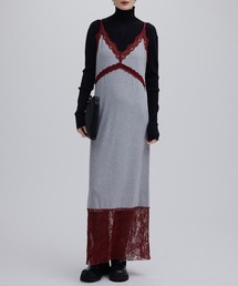 Ameri（アメリ）の「LACE TRIM CAMI DRESS（ドレス）」