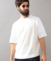 BEAUTY&YOUTH UNITED ARROWS | BY ∴ ワイド ラグラン ハーフスリーブ カットソー MADE IN JAPAN◆(Tシャツ/カットソー)