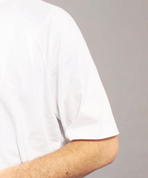 BEAUTY&YOUTH UNITED ARROWS(ビューティーアンドユースユナイテッドアローズ)の「BY ∴ ワイド ラグラン ハーフスリーブ カットソー MADE IN JAPAN◆(Tシャツ/カットソー・メンズ・ホワイト/ブラック/オリーブ/その他1/その他2/その他3・SMALL/MEDIUM/LARGE)」の19枚目の写真