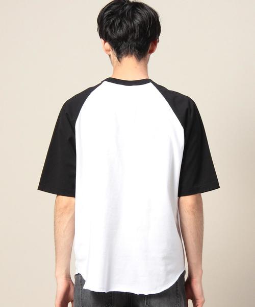 BEAUTY&YOUTH UNITED ARROWS(ビューティーアンドユースユナイテッドアローズ)の「BY ∴ ワイド ラグラン ハーフスリーブ カットソー MADE IN JAPAN◆(Tシャツ/カットソー・メンズ・ホワイト/ブラック/オリーブ/その他1/その他2/その他3・SMALL/MEDIUM/LARGE)」の12枚目の写真