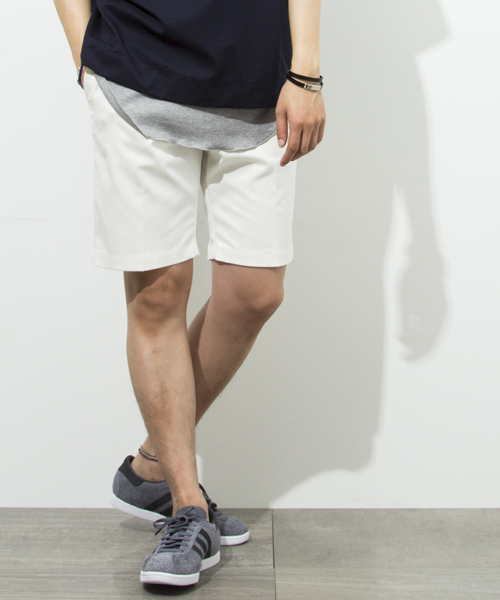 STUDIOUS(ステュディオス)の「コンパクトカラーショーツ(その他パンツ・メンズ・ブラック/ホワイト/ネイビー/オレンジ・2/1/3)」の2枚目の写真