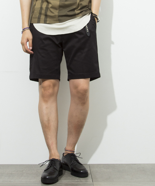 STUDIOUS(ステュディオス)の「コンパクトカラーショーツ(その他パンツ・メンズ・ブラック/ホワイト/ネイビー/オレンジ・2/1/3)」の3枚目の写真