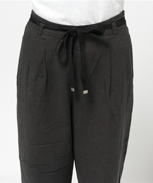 LBC（エルビーシー）の「リネンヴィスコースペグトップパンツ（その他パンツ・レディース・ブラック/グリーン・LARGE/MEDIUM）」の6枚目の写真