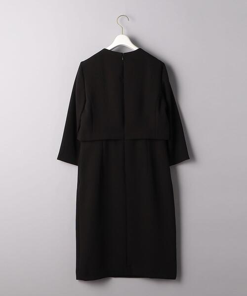 UNITED ARROWS（ユナイテッドアローズ）の「＜UNITED ARROWS＞フォーマル ワンピース P（ワンピース・レディース・ブラック/ネイビー・38/40/36）」の8枚目の写真