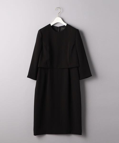 UNITED ARROWS（ユナイテッドアローズ）の「＜UNITED ARROWS＞フォーマル ワンピース P（ワンピース・レディース・ブラック/ネイビー・38/40/36）」の20枚目の写真