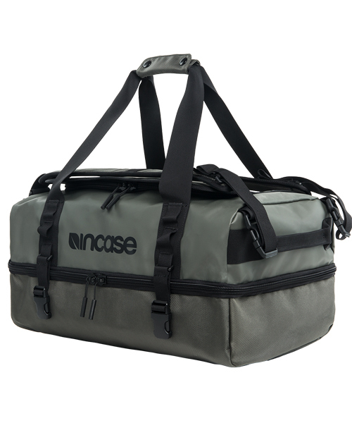 incase（インケース）の「INTR20046-ANTIncase TRACTO Split Duffel 60 - Anthracite（ボストンバッグ・メンズ・チャコールグレー・ONE SIZE）」の3枚目の写真