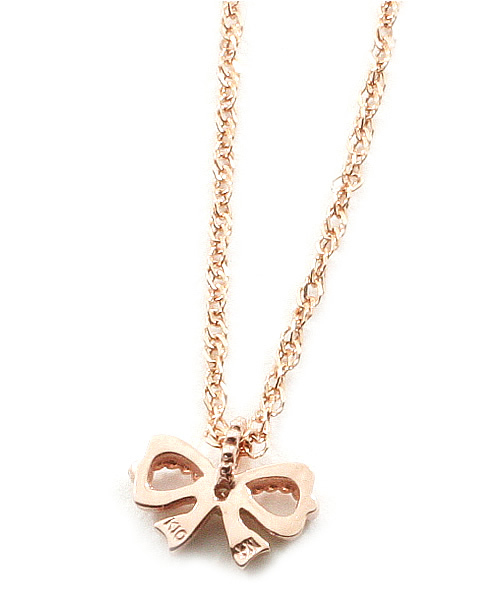 ノジェス (NOJESS)リボンリングとリボンネックレス NOJESS ノジェス