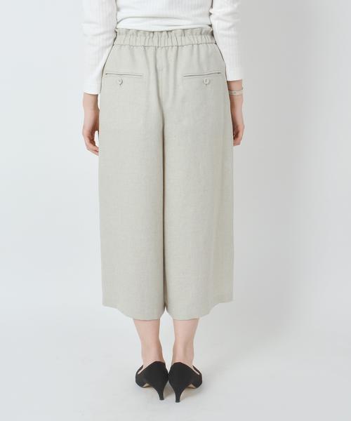 SHIPS（シップス）の「〈手洗い可能〉タックワイドパンツ◇（その他パンツ・レディース・グレー/ピンク/ネイビー/マスタード・36/38）」の12枚目の写真