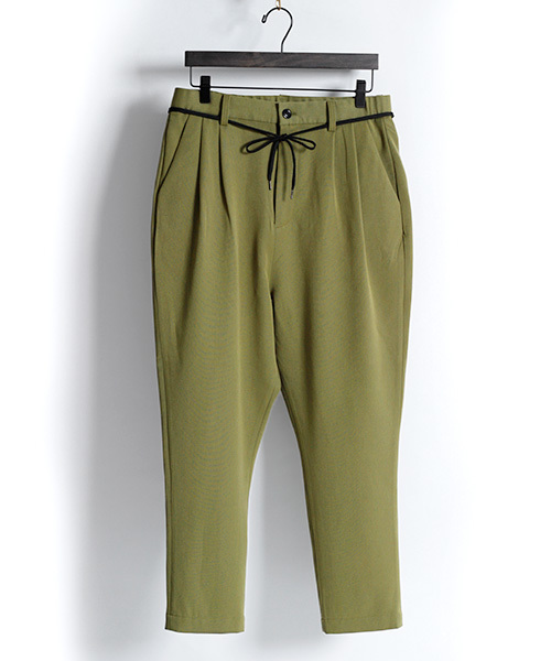 MONO-MART（モノマート）の「T/R 2タック ワイドパンツ ジョッパーズ テーパードパンツ（その他パンツ・メンズ・チャコールグレー/ブラック/オリーブ/ネイビー・M/L）」の19枚目の写真