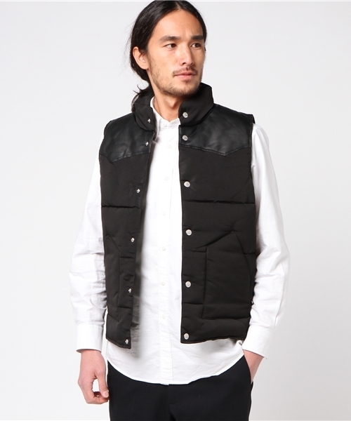 Rooptokyo ループトウキョウ の マウンテン中綿ダウンベスト Tシャツ カットソー Wear