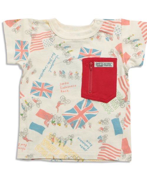 BREEZE(ブリーズ)の「アウトドアポケットTシャツ(Tシャツ/カットソー・キッズ・ベージュ/キナリ/グレー・90/130/110/140/80/100/120/95)」の8枚目の写真