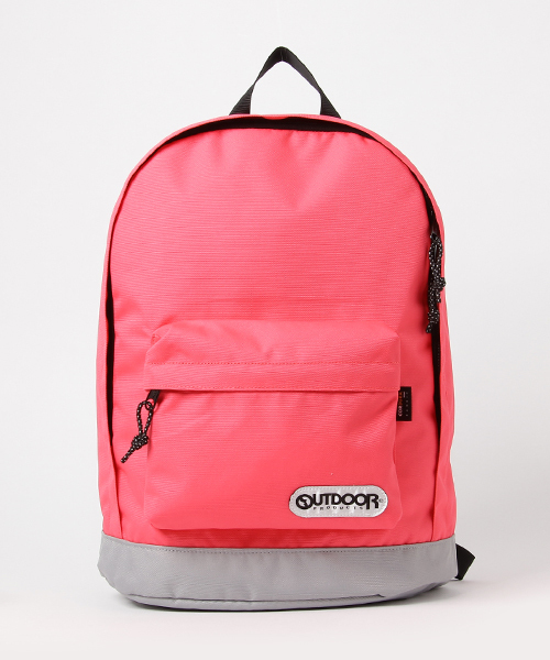 OUTDOOR PRODUCTS（アウトドアプロダクツ）の「472 ﾊｲｼｮｸﾃﾞｲﾊﾟｯｸ バックパック（バックパック/リュック・レディース・オリーブ/オレンジ/イエロー/ネイビー/レッド/ブラウン/ブラック/グレー/ブルー/グレイッシュブルー・FREE）」の9枚目の写真