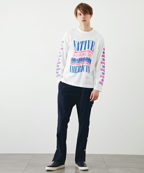 STUDIOUS ベージュ 長袖Tシャツ フリーサイズ MENS/トップス/シャツ(長袖)｜ STUDIOUS ONLINE公式通販サイト