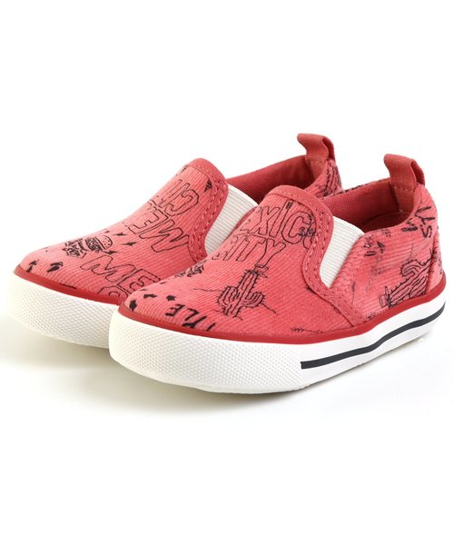 BREEZE（ブリーズ）の「プリントスリッポン（スリッポン・キッズ・ブルー/イエロー/ピンク・16/19/17/13/18/15 /14）」の3枚目の写真