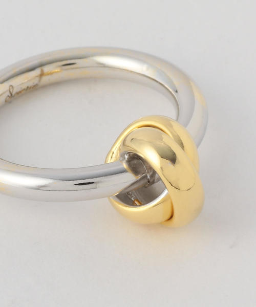 Soierie（ソワリー）の「＜Soierie＞COIL KNOT リング（リング・レディース・シルバー・FREE）」の3枚目の写真