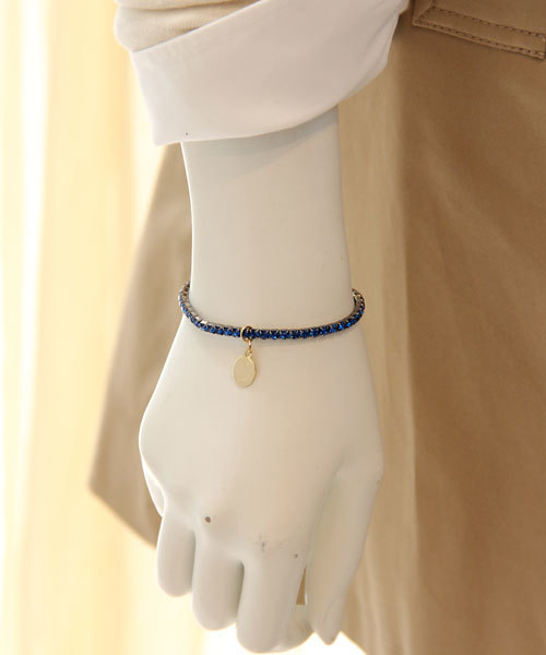 UNITED ARROWS（ユナイテッドアローズ）の「UA レンヅメ ホソ ブレスレット¨ ◆（ブレスレット・レディース・ホワイト/ピンク/オレンジ/ケリー/ロイヤルブルー/その他1/ブラック/レッド/ワインレッド/イエロー/ライム/ライトブルー/ライトピンク/その他2/その他3/その他4/その他5/ターコイズブルー/その他6/その他7/その他8・フリー）」の21枚目の写真