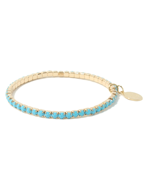 UNITED ARROWS（ユナイテッドアローズ）の「UA レンヅメ ホソ ブレスレット¨ ◆（ブレスレット・レディース・ホワイト/ピンク/オレンジ/ケリー/ロイヤルブルー/その他1/ブラック/レッド/ワインレッド/イエロー/ライム/ライトブルー/ライトピンク/その他2/その他3/その他4/その他5/ターコイズブルー/その他6/その他7/その他8・フリー）」の18枚目の写真