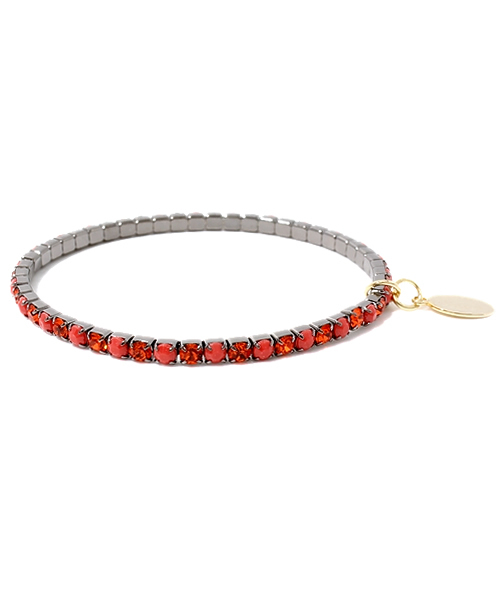 UNITED ARROWS（ユナイテッドアローズ）の「UA レンヅメ ホソ ブレスレット¨ ◆（ブレスレット・レディース・ホワイト/ピンク/オレンジ/ケリー/ロイヤルブルー/その他1/ブラック/レッド/ワインレッド/イエロー/ライム/ライトブルー/ライトピンク/その他2/その他3/その他4/その他5/ターコイズブルー/その他6/その他7/その他8・フリー）」の11枚目の写真