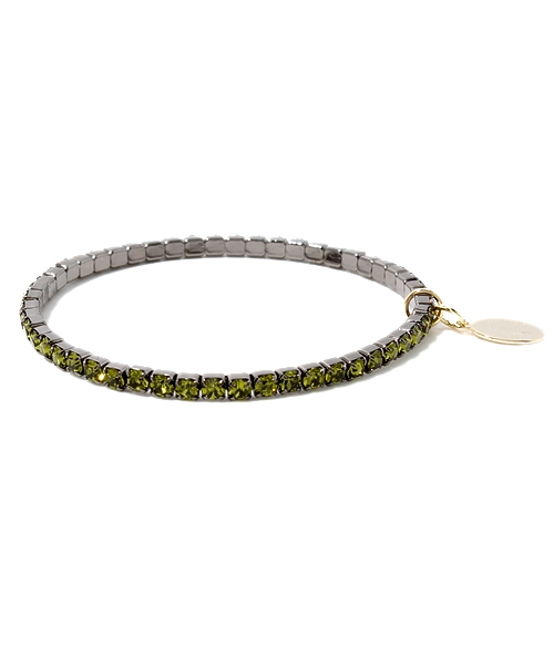 UNITED ARROWS（ユナイテッドアローズ）の「UA レンヅメ ホソ ブレスレット¨ ◆（ブレスレット・レディース・ホワイト/ピンク/オレンジ/ケリー/ロイヤルブルー/その他1/ブラック/レッド/ワインレッド/イエロー/ライム/ライトブルー/ライトピンク/その他2/その他3/その他4/その他5/ターコイズブルー/その他6/その他7/その他8・フリー）」の3枚目の写真