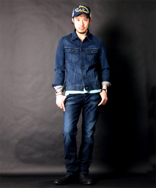 BEAMS(ビームス)の「Lee / JEGGERS 101J USED(デニムジャケット・メンズ・ブルー系その他・SMALL/MEDIUM/LARGE)」の7枚目の写真