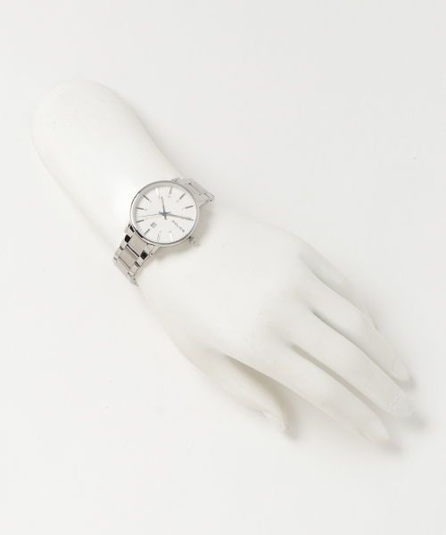POLICE クォーツ腕時計 シルバー/ホワイト POLICE（ポリス）の「【POLICE】ポリス POLARIS ボーイズ 腕時計
