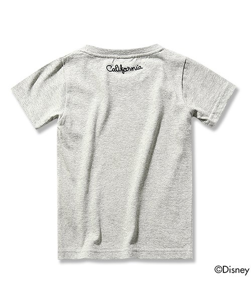 Disney（ディズニー）の「かすれミッキープリント半袖Tシャツ カットソー（Tシャツ/カットソー・キッズ・ホワイト/カーキ/杢グレー/グリーン系その他/スミクロ/スモークピンク・100cm/110cm/120cm/130cm/140cm/150cm/160cm）」の21枚目の写真