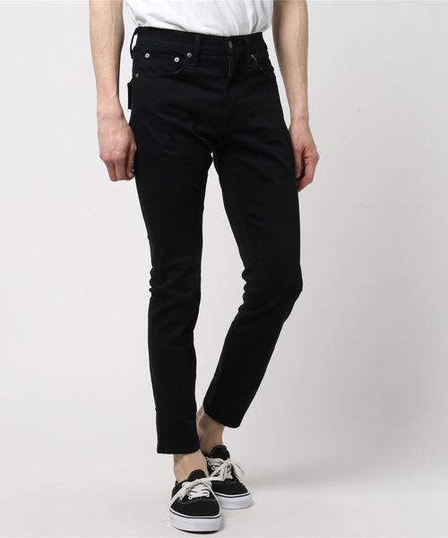 Levi S リーバイス の 512 Tm スリムテーパードフィット チノ ブラック Mineral Black Wonde チノパンツ Wear