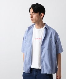 RAGEBLUE | ワークシャツ5分袖/794071(シャツ/ブラウス)