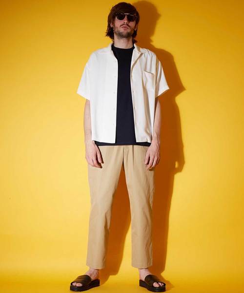 UNITED TOKYO（ユナイテッドトウキョウ）の「フィンクスコットンゴムパンツ（チノパンツ・メンズ・ベージュ/ネイビー/カーキ・1/2/3）」の6枚目の写真