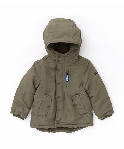 RUGGEDWORKS（ラゲッドワークス）の「フード付きマウンテンジャケット（マウンテンパーカー・キッズ・サンドベージュ/カーキオリーブ・90cm/110cm/100cm/120cm/130cm/140cm/150cm）」の7枚目の写真