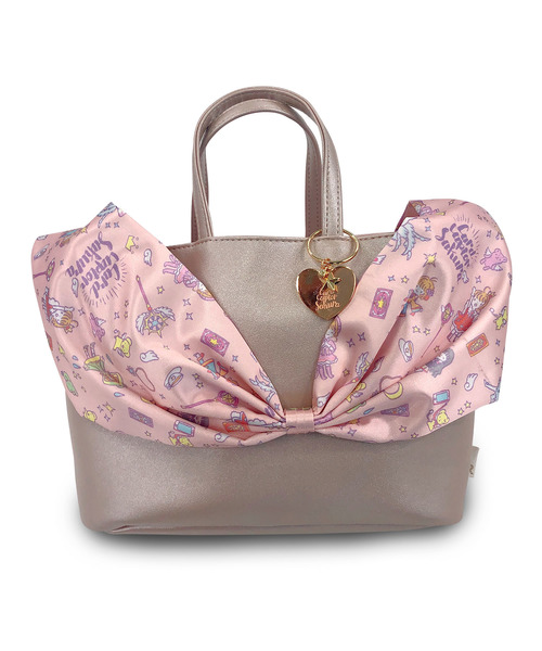 ROOTOTE（ルートート）の「カードキャプターさくら BIGリボントート DELI（トートバッグ・レディース・ピンク・FREE）」の2枚目の写真