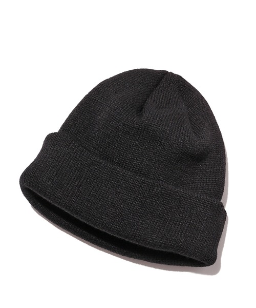 SPINNS（スピンズ）の「ニットビーニー/無地/シンプル/ユニセックス（ニットキャップ/ビーニー・メンズ・ブラック/パープル/キャメル/ワイン/グレー/ブラック系その他/ブラウン系その他/パープル系その他/ネイビー/イエロー/レモンイエロー/レッド/オレンジ/グリーン系その他/イエロー系その他/ブラウン/グリーン/ホワイト/ブルー/ブラック系その他2/ピンク系その他・ONESIZE）」の4枚目の写真