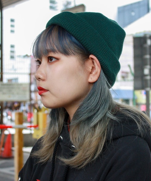 SPINNS（スピンズ）の「ニットビーニー/無地/シンプル/ユニセックス（ニットキャップ/ビーニー・メンズ・ブラック/パープル/キャメル/ワイン/グレー/ブラック系その他/ブラウン系その他/パープル系その他/ネイビー/イエロー/レモンイエロー/レッド/オレンジ/グリーン系その他/イエロー系その他/ブラウン/グリーン/ホワイト/ブルー/ブラック系その他2/ピンク系その他・ONESIZE）」の22枚目の写真