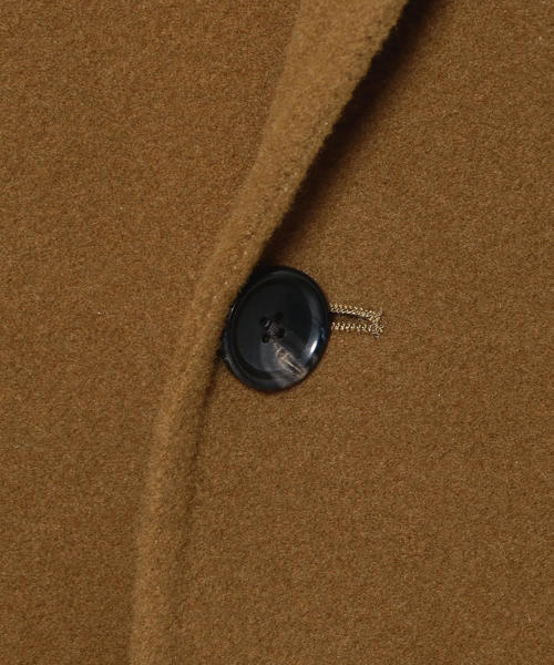 H　BEAUTY&YOUTH UNITED ARROWS（エイチビューティーアンドユースユナイテッドアローズ）の「＜H＞REVER CHESTER COAT/コート ◆（チェスターコート・メンズ・オリーブ・MEDIUM/SMALL/LARGE）」の9枚目の写真