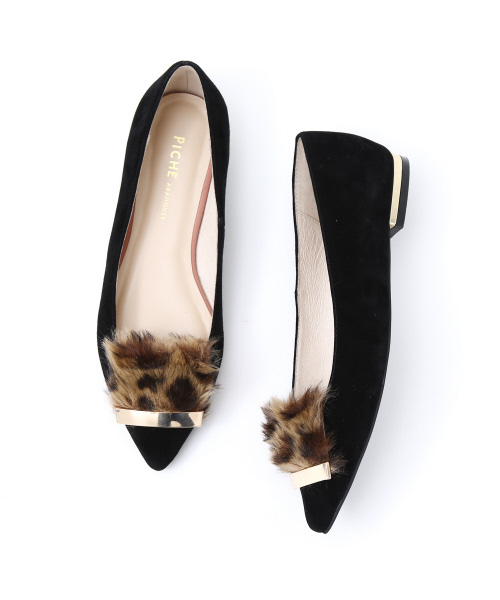 PICHE ABAHOUSE（ピシェ アバハウス）の「プレートファーパンプス（パンプス・レディース・ブラック/ダークブラウン/ピンク/その他・40/38/39/35/36/37/34）」の11枚目の写真