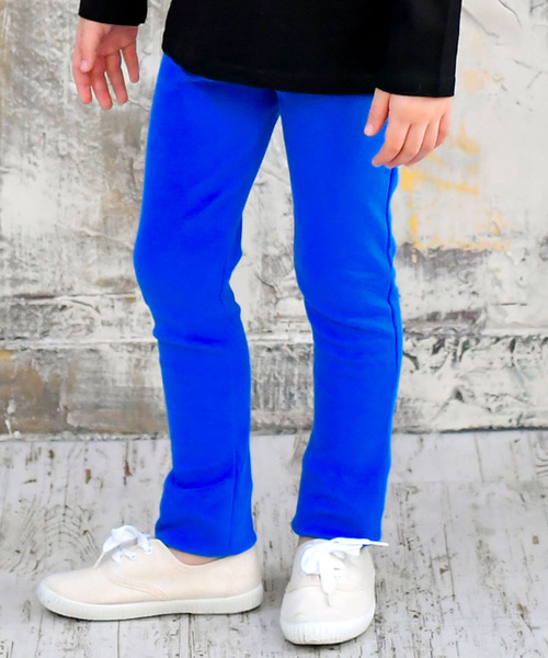 Bee des Bee（ビーデスビー）の「ストレッチパンツ（その他パンツ・キッズ・チャコール/マスタード/ワイン/グリーン系その他/パープル系その他/ブラック/ベージュ/ネイビー/グレー/レッド/カーキ/ピンク/ブルー/パープル/イエロー×グリーン/ターコイズブルー/レッドパープル/レッド系その他/オレンジ/ダークブラウン/ラベンダー/テラコッタ/ブルーグレー/パープル系その他2/ミント/ブルーグリーン/ライトブラウン/ホワイト・90cm/100cm/110cm/120cm/130cm/140cm/150cm/160cm）」の15枚目の写真