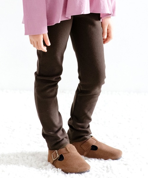 Bee des Bee（ビーデスビー）の「ストレッチパンツ（その他パンツ・キッズ・チャコール/マスタード/ワイン/グリーン系その他/パープル系その他/ブラック/ベージュ/ネイビー/グレー/レッド/カーキ/ピンク/ブルー/パープル/イエロー×グリーン/ターコイズブルー/レッドパープル/レッド系その他/オレンジ/ダークブラウン/ラベンダー/テラコッタ/ブルーグレー/パープル系その他2/ミント/ブルーグリーン/ライトブラウン/ホワイト・90cm/100cm/110cm/120cm/130cm/140cm/150cm/160cm）」の7枚目の写真