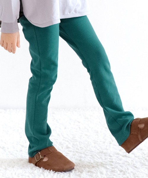 Bee des Bee（ビーデスビー）の「ストレッチパンツ（その他パンツ・キッズ・チャコール/マスタード/ワイン/グリーン系その他/パープル系その他/ブラック/ベージュ/ネイビー/グレー/レッド/カーキ/ピンク/ブルー/パープル/イエロー×グリーン/ターコイズブルー/レッドパープル/レッド系その他/オレンジ/ダークブラウン/ラベンダー/テラコッタ/ブルーグレー/パープル系その他2/ミント/ブルーグリーン/ライトブラウン/ホワイト・90cm/100cm/110cm/120cm/130cm/140cm/150cm/160cm）」の16枚目の写真