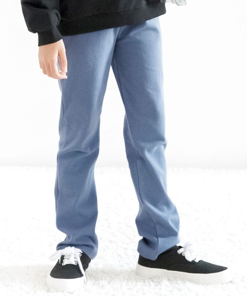 Bee des Bee（ビーデスビー）の「ストレッチパンツ（その他パンツ・キッズ・チャコール/マスタード/ワイン/グリーン系その他/パープル系その他/ブラック/ベージュ/ネイビー/グレー/レッド/カーキ/ピンク/ブルー/パープル/イエロー×グリーン/ターコイズブルー/レッドパープル/レッド系その他/オレンジ/ダークブラウン/ラベンダー/テラコッタ/ブルーグレー/パープル系その他2/ミント/ブルーグリーン/ライトブラウン/ホワイト・90cm/100cm/110cm/120cm/130cm/140cm/150cm/160cm）」の5枚目の写真