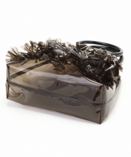 LE VERNIS(ル・ベルニ)の「フラワーボムバッグ(ハンドバッグ・レディース・ホワイト/ブラック/ブルー/クリア・FREE)」の11枚目の写真